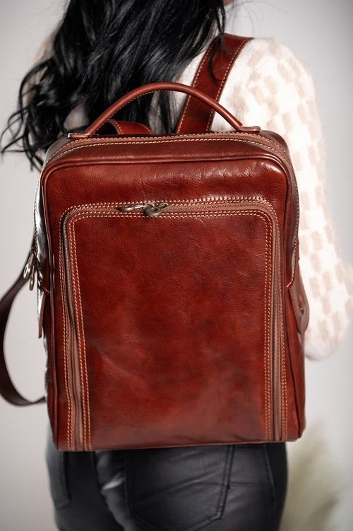 Leather Bag light brown