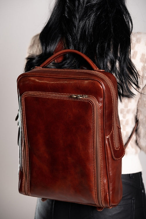 Leather Bag light brown